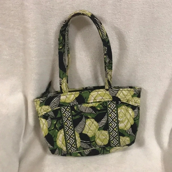 Vera Bradley Handbags - Vera Bradley Green & Yellow purse Satchel HandBag